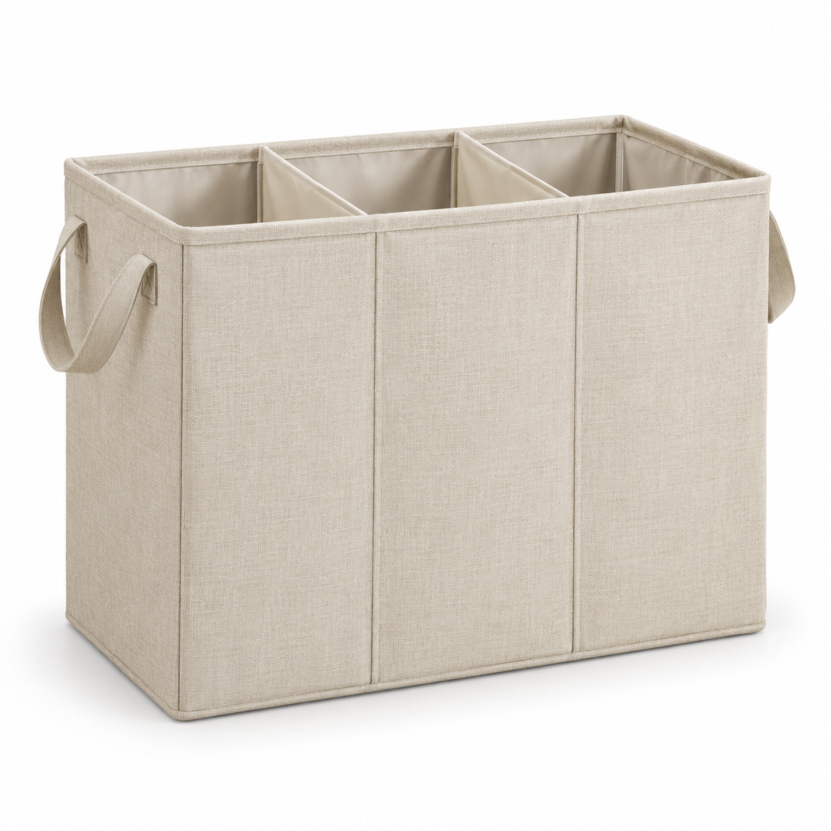 SortWeave Triple Laundry Hamper