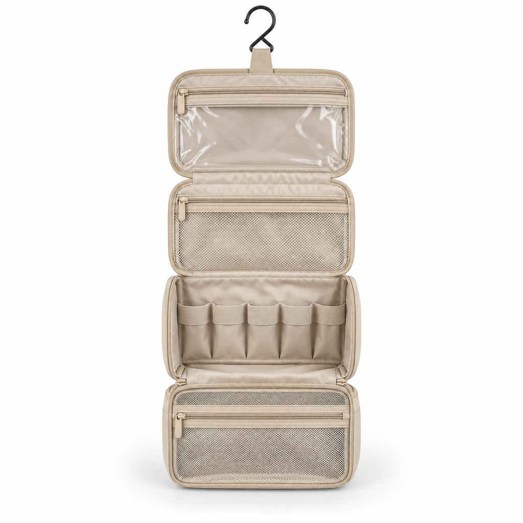 RollEase Hanging Toiletry Organizer