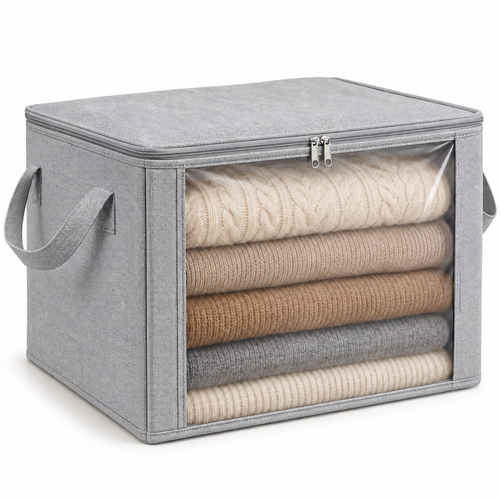 FoldVista Clear Sweater Storage Bin