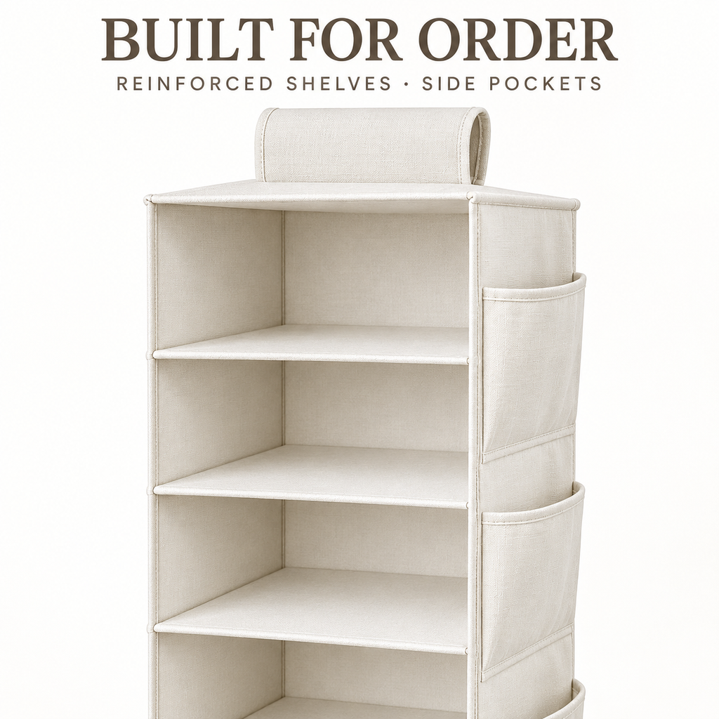 StackLoom Closet Shelf Organizer
